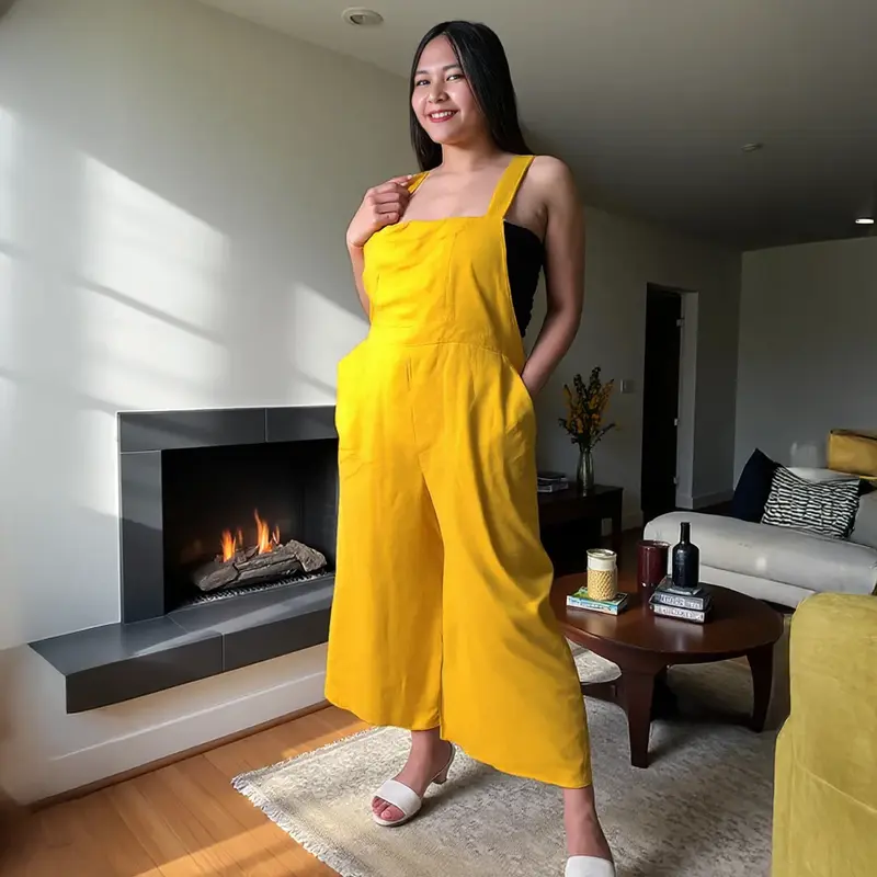 Baju kodok pantai Bali wanita panjang jumpsuit Dewasa 0