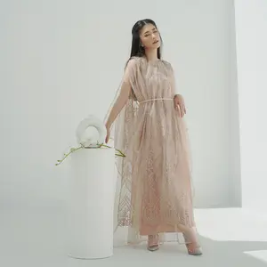 Aura Label - Florence Dress In Nude