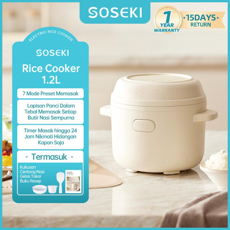 SOSEKI Multifungsi Rice Cooker 1.2 Liters 9 Menu/KUKUSAN - Shop | Tokopedia