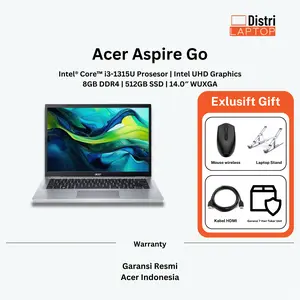 Laptop Acer Aspire Go Intel Core i3-1315U RAM 8GB 512GB SSD OH24 W11