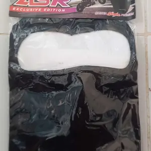 PAKET MOTORAN SARUNG TANGAN DAN MASKER TOPENG BALACLAVA HITAM POLOS PRIA DEWASA MOTORCYCLE