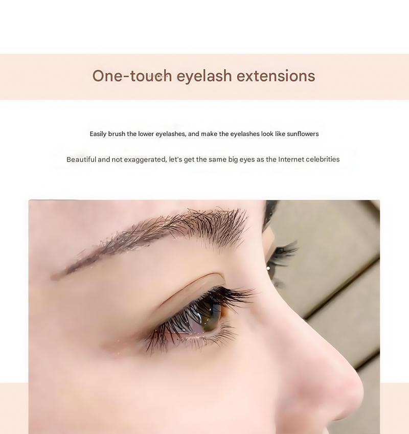Product Introduction of Curl, slim, long and fixed makeup, small tube mascara, waterproof big eye makeup mascara, four colors available, 3D eye makeup effect 7