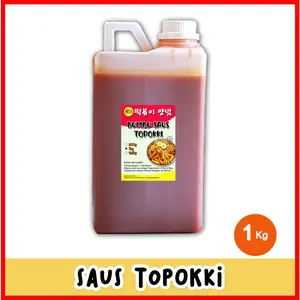 BUMBU SAUS TOPOKKI 1KG-SAUS GOCHUJANG-SAUS SERBAGUNA-SAUS KOREA, BUMBU SAOS, SAUS SAMBAL-BONCABE SAMBAL INI TERMURAH BEST SELLER