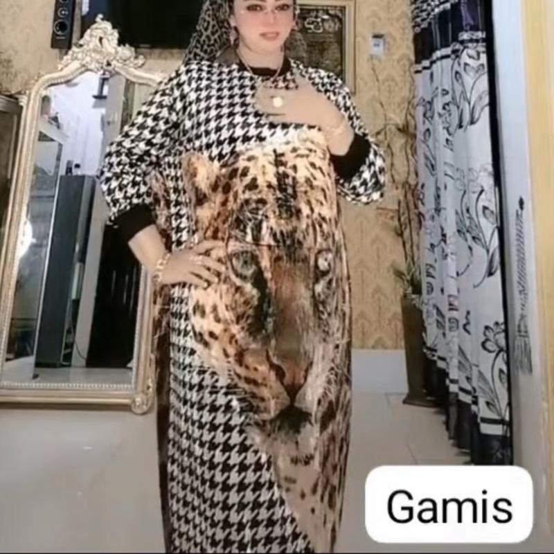 Gamis bludru velvet ukuran standar dan jumbo Mewah termurah Dress Wanita 1
