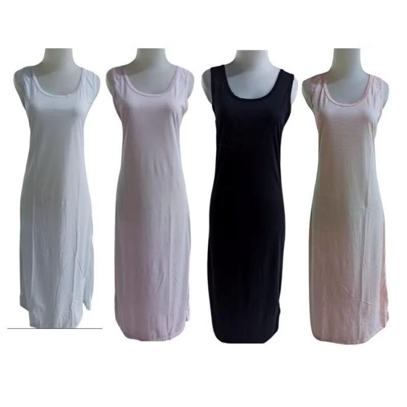 Longdress Tangtop/Dalaman Gamis Terusan Golden Nick TR80 uk:M,L,XL,XXL Atasan Panjang 5