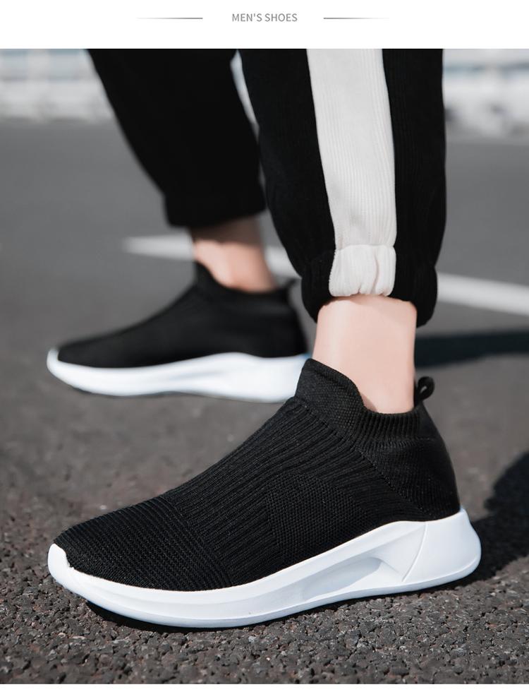 Product Introduction of Giày Thể Thao, Đế Mềm Siêu Nhẹ, Lưới Flyknit, Thoáng Khí, Dành Cho Nữ, Giày Tất, Thích Hợp Cho Các Cặp Đôi, Nhẹ, Thoải Mái, Chống Mùi, Chống Trượt, Dễ Phối Đồ, Thường Ngày, Giày Nữ 3