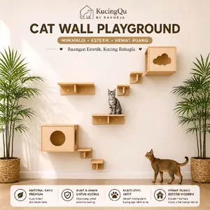 CAT CONDO PLAYGROUND PAKET HEMAT MINIMALIS