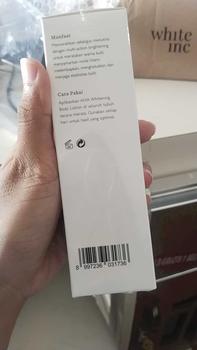 Product Review of [100ml] WHITE INC AHA Body Lotion to Whitening & Moisturising | Hand Body Lotion Pencerah Mencerahkan Melembabkan Sebagai Body Booster |  Arbutin, Glycolic, Niacinamide from O**r T** M**🥳 2