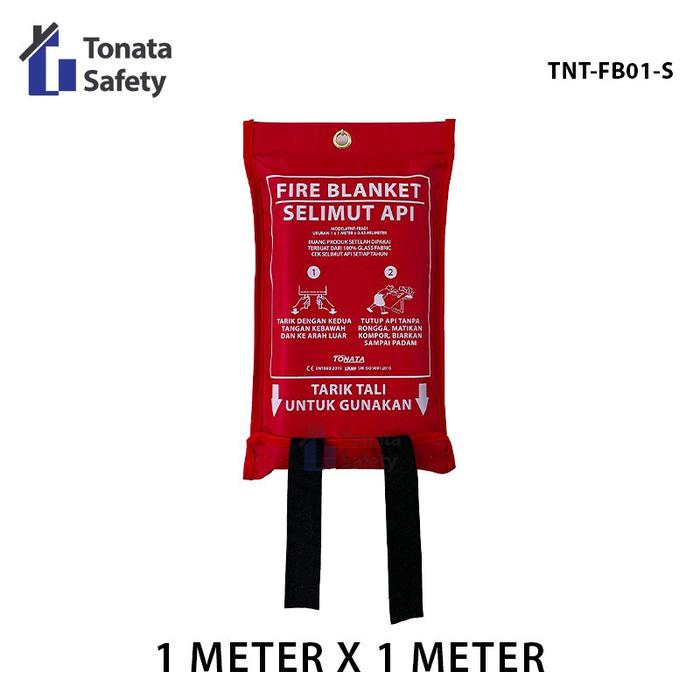 Gambar Fire Blanket / Selimut Api Tonata 1 x 1 m dari Tonata Indonesia Kab. Tangerang Tokopedia