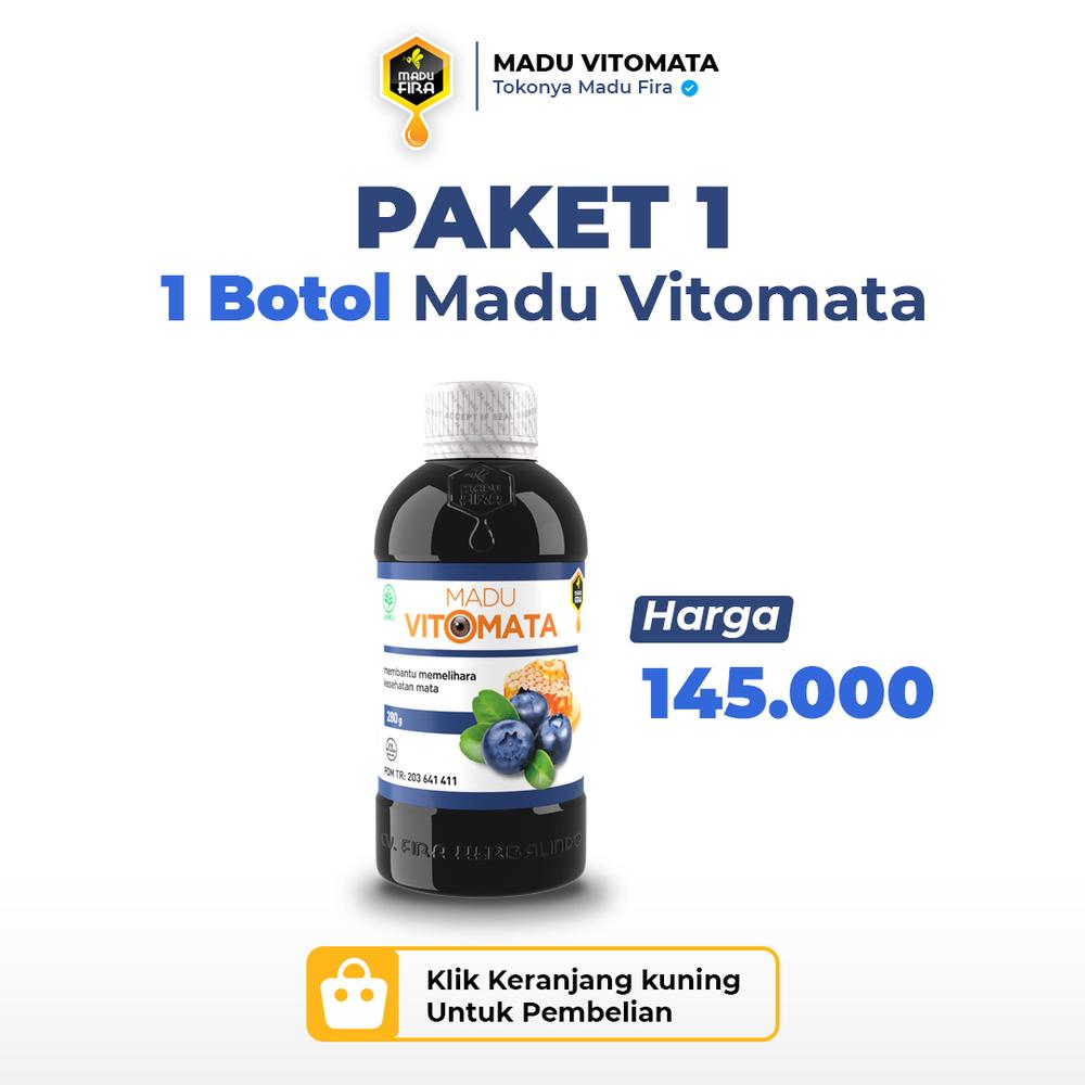[PROMO] MADU VITOMATA 1 BOTOL ORIGINAL BPOM HALAL
