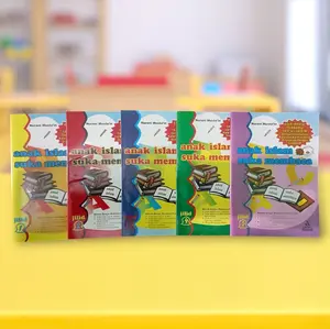 buku PAUD Anak Islam suka Membaca 1 2 3 4 5