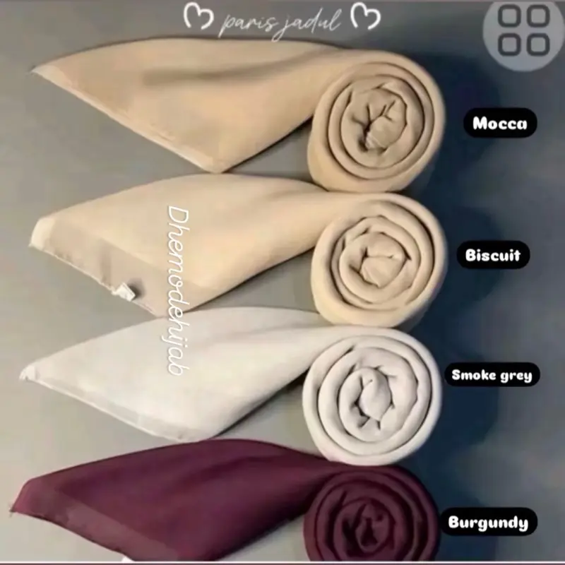 PARIS JADUL ORI VARISHA TERMURAH BY DHEMODE HIJAB