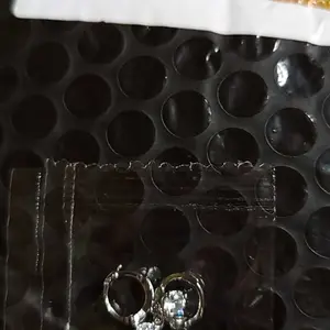 ZORA Fashion Jewelry Anting Berlian Imitasi Titanium Anti Karat Lapis Emas Wanita Korea Perhiasan Aksesoris R006