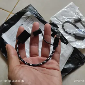 Kabel OTG 2 in 1 type C/micro otG multi fungsi  bahan besi hight speed  USB V8 Storage