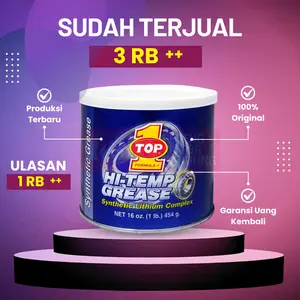 Top 1 Gemuk High Temp Grease 454gr Stempet Anti Leleh Tahan Panas Api