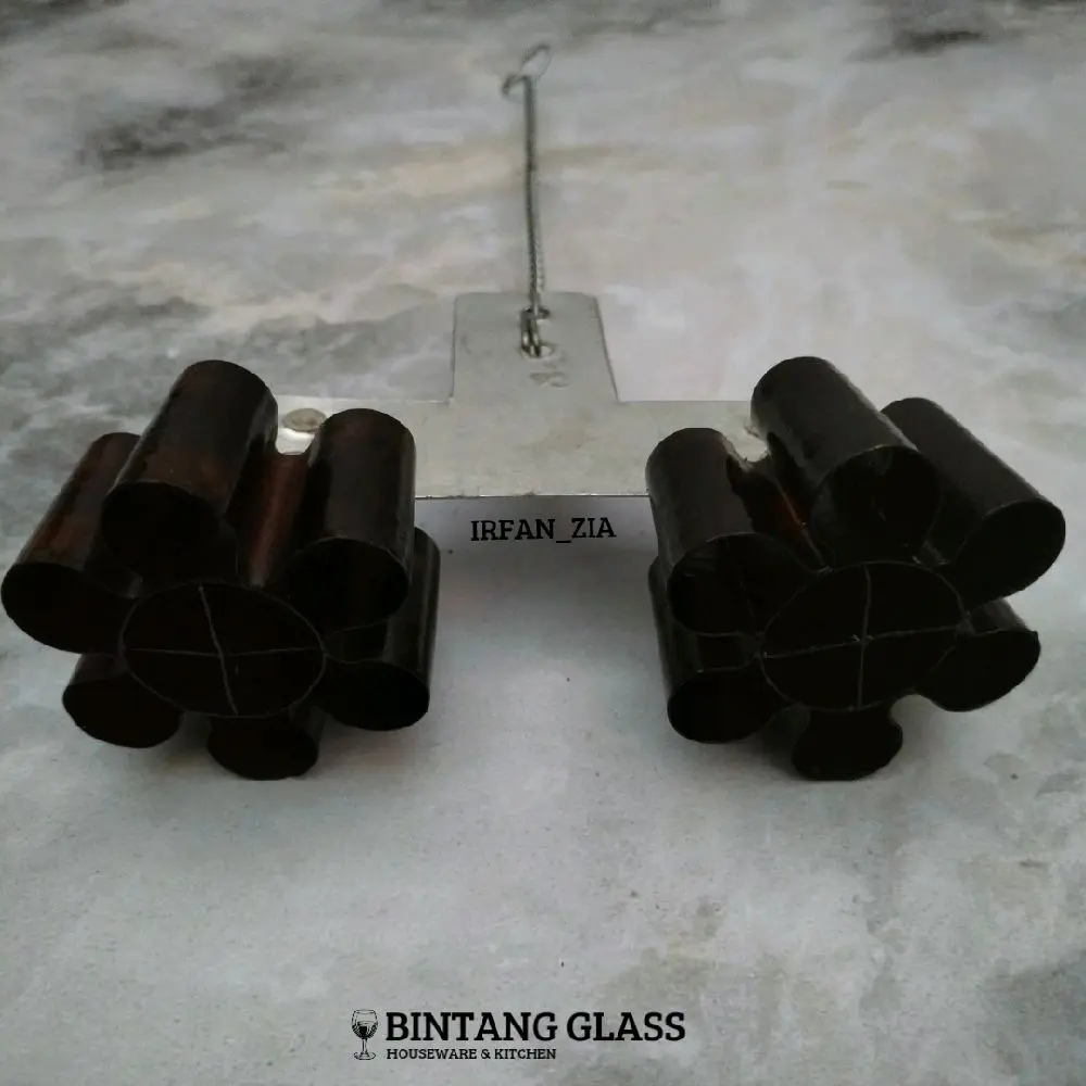 CETAKAN SEROJA RANGKAP 2 | TEBAL HITAM ANTI LENGKET