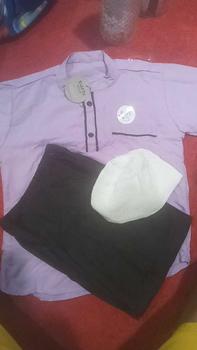 Product Review of Setelan Baju Koko Anak Muslim Laki Laki Usia 2-8 Th Kurta Bahan Catun Lembut Dan Nyaman Putih Kombinasi from T**y 0
