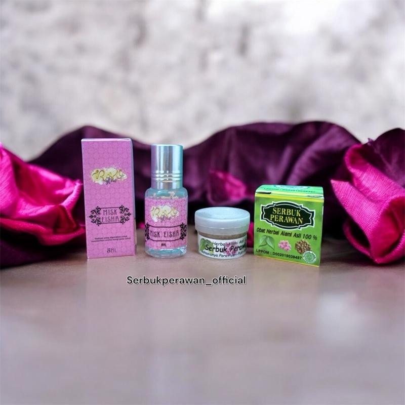 2 pcs | Serbuk perawan Misk Eisha