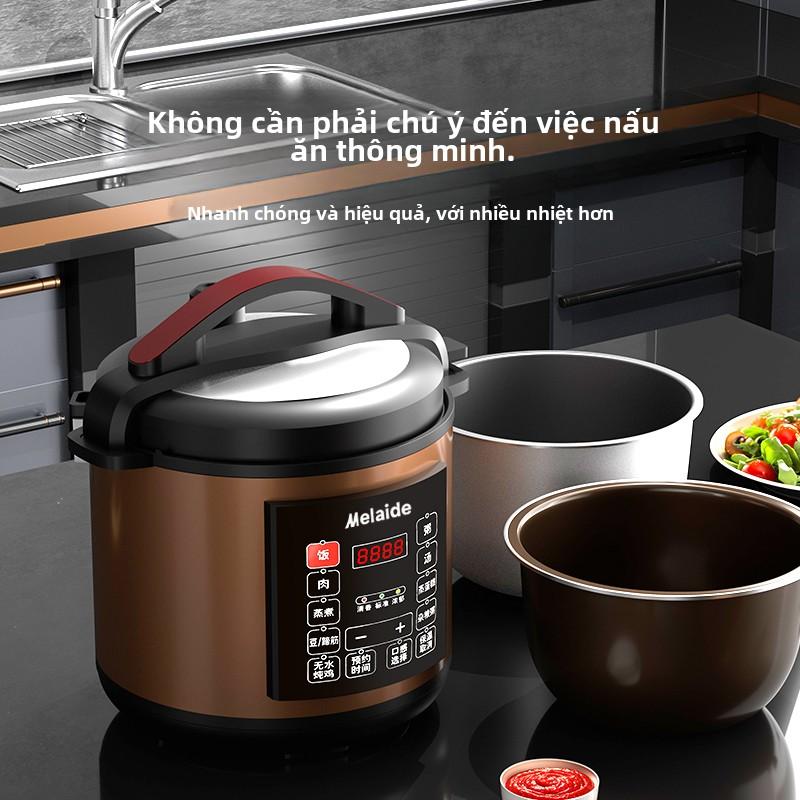 Nồi áp suất điện tử đa năng CATEYE3L / 4L / 5L / 6L, chức năng đa năng, chức năng hầm, chế độ hẹn giờ 5