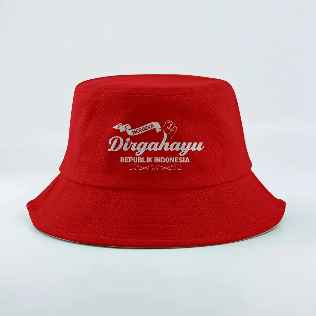 Topi Hijab Sport Dirgahayu RI 81 - Nyaman & Stylish - Golf Baseball Bolong Muslimah Bucket Hat - Edisi Spesial Agustusan 5BA Topi Hijab Sport Dirgahayu RI 81 - Nyaman & Stylish - Golf Baseball Bolong Muslimah Bucket Hat - Edisi Spesial Agustusan 5BA