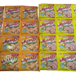 6 renteng masako sapi/ayam penyedap masakan netto 8.5g isi 72 saset