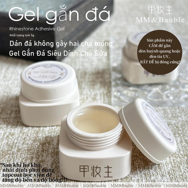  Gel gắn đá đàn hồi JIAZHUNAGZHU Chuyên dụng cho móng tay siêu chắc 