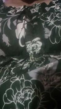 Product Review of Dress Sophia Ruffle Karet Punggung Rayon Nyaman Adem from e**i 0