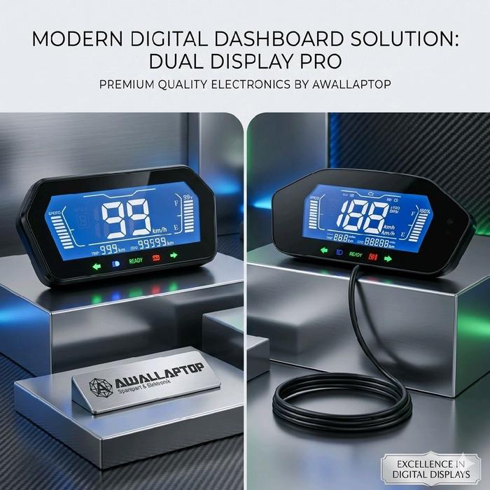 Digital Speedometer Sign Jual speedo meter motor listrik digital universal speedometer motor ...