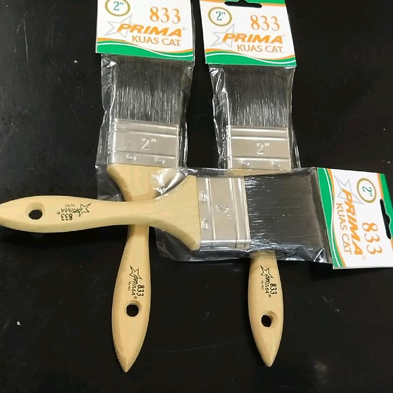 Kuas Cat PRIMA Bulu Hitam 2 Inch untuk Mengecat Kayu, Besi, dan Tembok - Paint 5