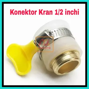 Konektor Kran Universal Adaptor Kran Quick Connector Wastafel 1/2inchi