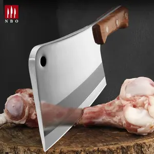 Pisau Dapur 1.2KG Professional Super Tajam Chef Knife Golok Daging pisau cacah tulang