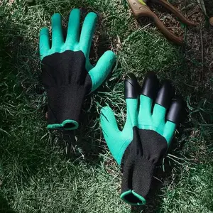 Sarung Tangan Berkebun Alat Berkebun Gardening Tools Anti-Tusukan Tahan Air Cakar Plastik Gali Tanah / Gardening Glove Waterproof