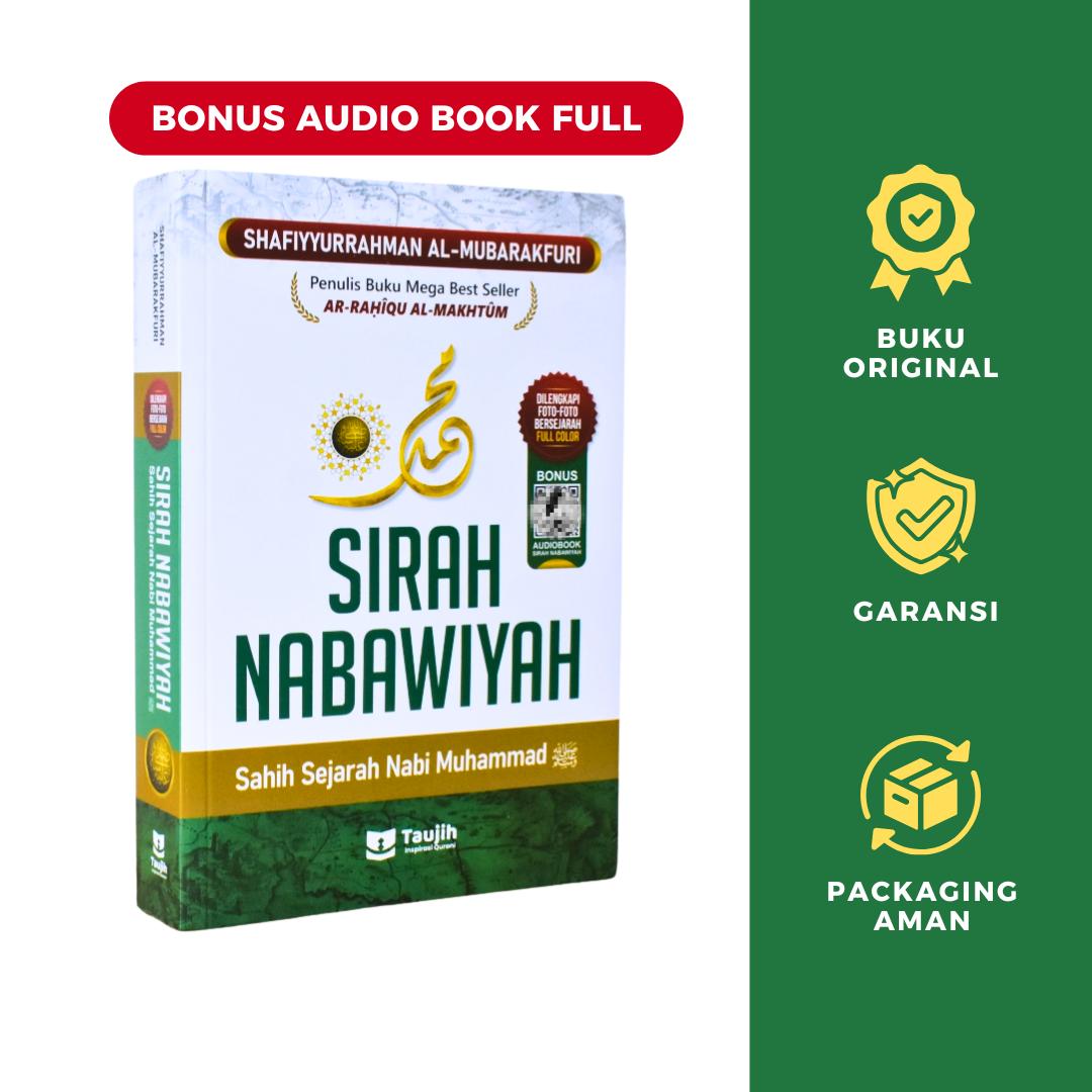 READY STOK Buku Sirah Nabawiyah Original Lengkap Asli nabi Muhammad Cover Putih by Shafiyurahman Mubarakfuri Mushaf Quran Alquran