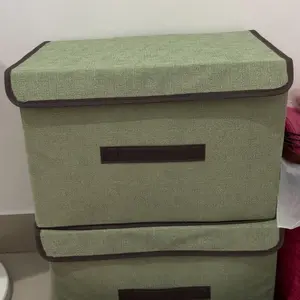 Halu Storage Box Kotak Organizer Penyimpanan Multifungsi Tempat Penyimpanan Pakain Buku Mainan Serbaguna HSB216