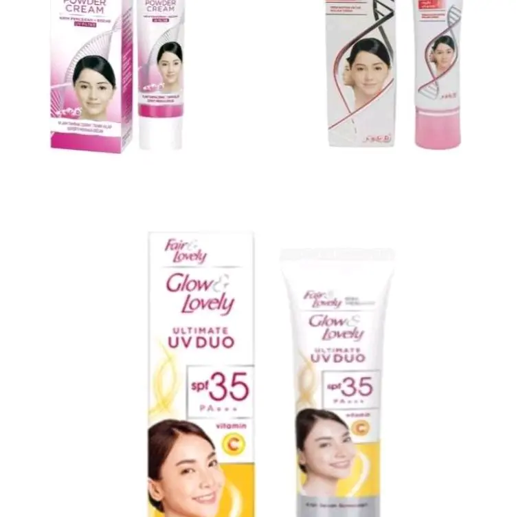 Fair & lovely | Glow & Lovely Derma Glow krim serum sunscreen
