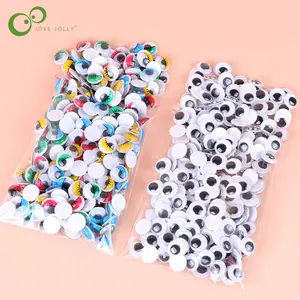 100pcs/200pcs Self-adhesive Googly Wiggle Eyes for DIY Scrapbooking Crafts Projects DIY Dolls Accessories Eyes Handmade Toys GYH - 200 Colorful Mixed