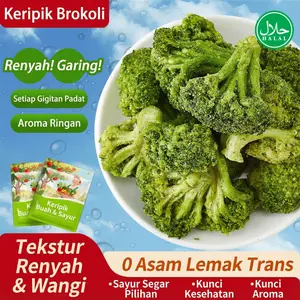 Brokoli Crispy Premium – Camilan Sehat Enak & Tidak Berminyak