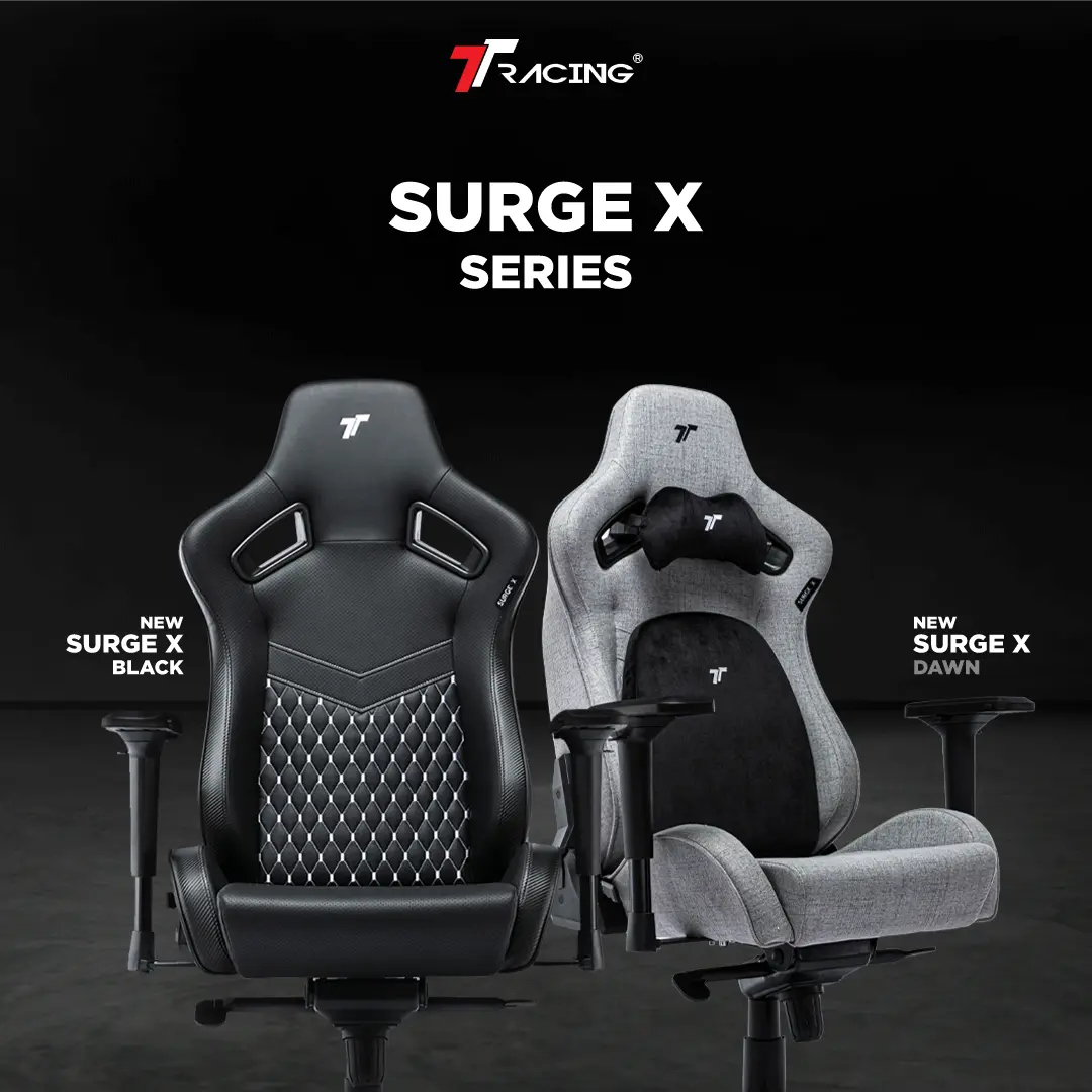 TTRacing Surge X Gaming Chair / Kursi Gaming / Office Chair - 2 Years Official Warranty