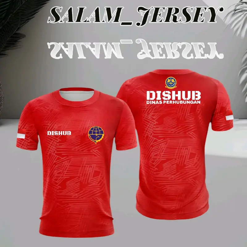 Baju Kaos Dishub Terbaru 2024 Drifit Embose Pria 3