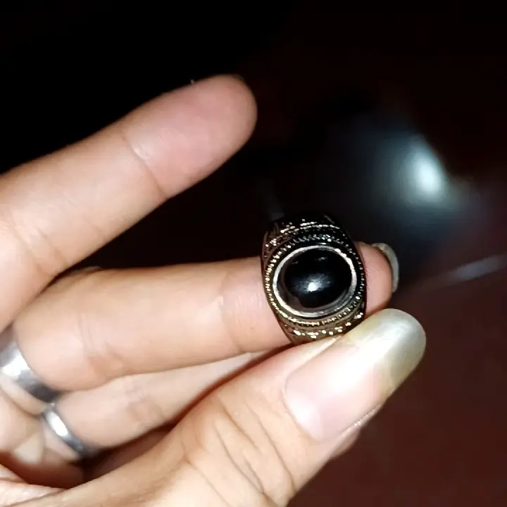 Aksesoris Cincin Pria Kecubung Wulung Super AR2 2
