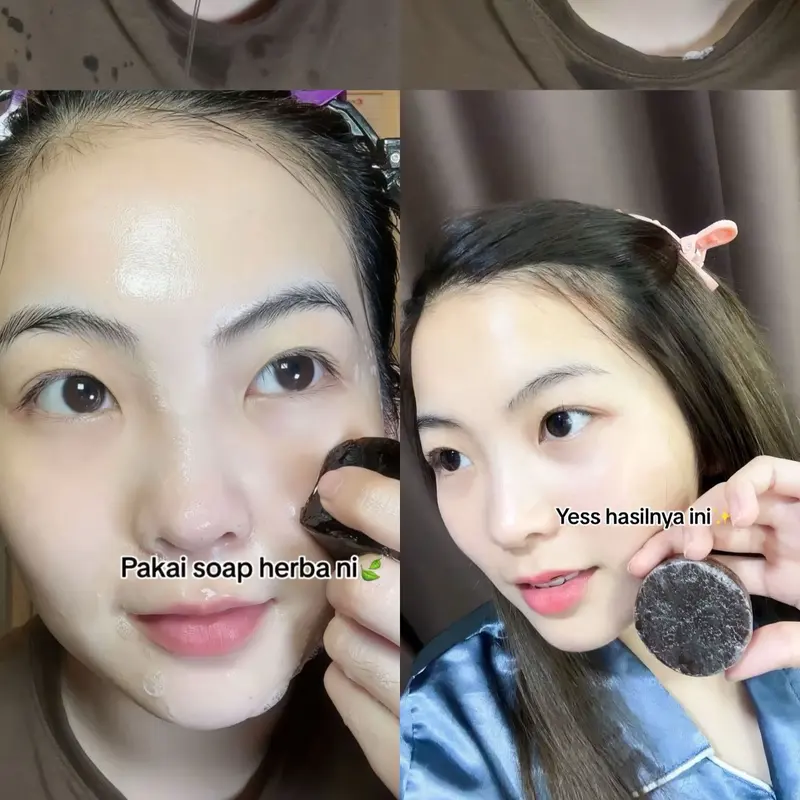 Nerista Facial Soap Original (Sabun Wajah Skin Barrier Brightening Whitening Glowing) 2
