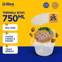 Gambar 300 Pcs - Thinwall Bowl 750ml / Dus Bowl Mangkok Bakso Food Container dari Libra Pack Kota Tangerang 1 Tokopedia