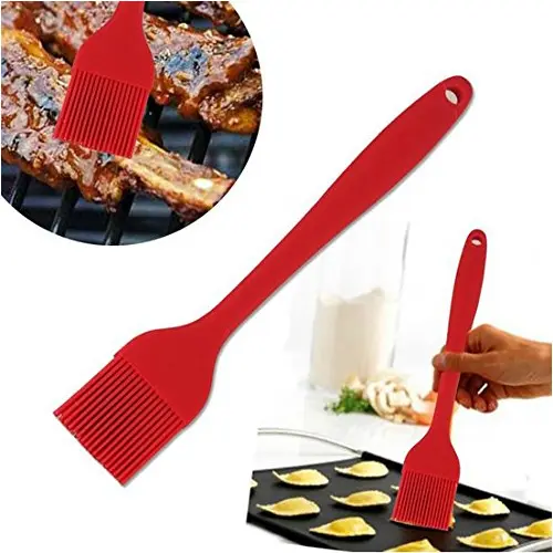 Silicone Oil Brush Barbecue Basting Brush Seasoning Sauce Cake Bread Butter Egg Heat Resistant Home Kitchen Baking Cooking Tools Bbq Pastry Utensils Grill
