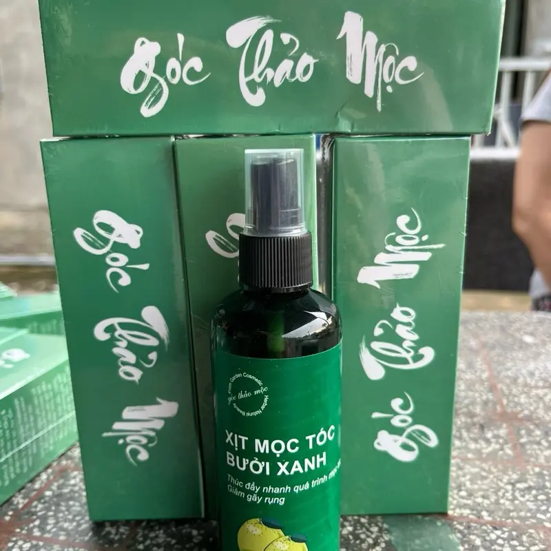 Combo 5 Chai Xịt Bưởi Hỗ Trợ Mọc Tóc Con Phục Hồi Tóc 100ml Giúp Tóc Mềm Mượt & Khỏe Mạnh 6