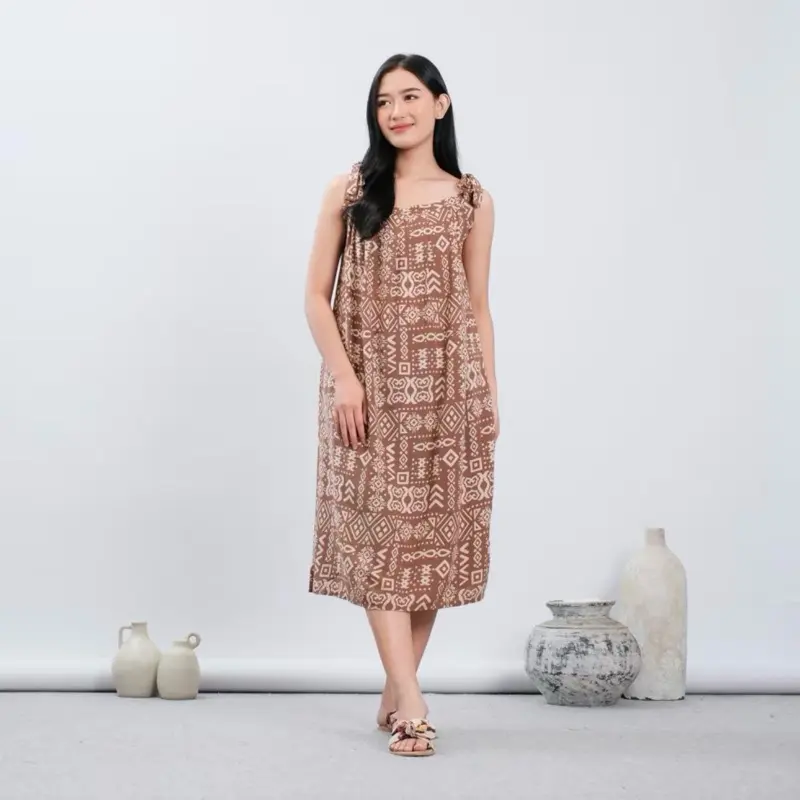 RDP Daster Rayon Panjang  Midi Tali Pundak LD 120 Asmat