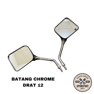 Motor Spion Batang Chrome Suzuki RC 80 100 RC80 RC100 TS Ts100 IMI Motor