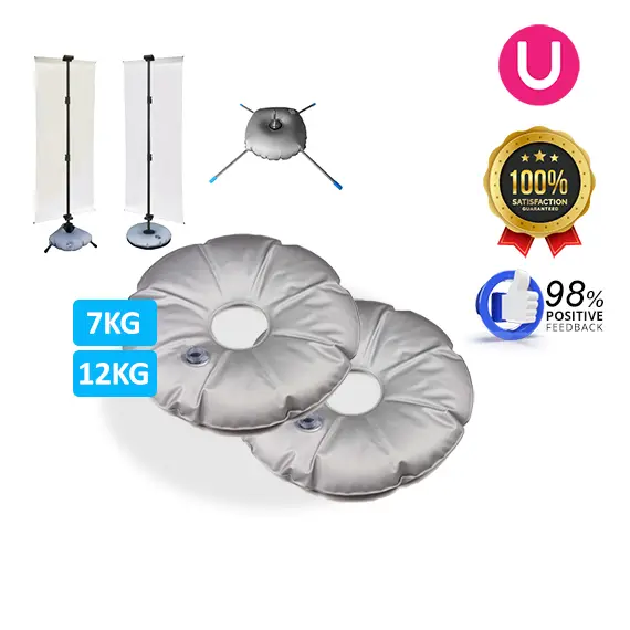 Round PVC Water Bag for Tripod Stands Pemberat T Stand - Enhance Stability WBTP01 / WBTP07