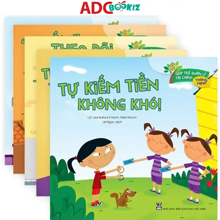Sách - Giúp trẻ quản lý tài chính thông minh - Truyện tranh cho bé rèn kĩ năng sống từ nhỏ