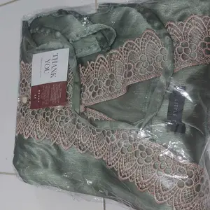 Little Tale - Safara Set / One Set Kaftan Gamis Abaya Lebaran Wanita Premium Silk