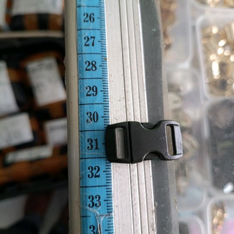 Kunci Sodok Buckle Plastik Untuk Ukuran Tali 1cm, 1.6cm, 2.5cm, 4cm, dan 5cm 3